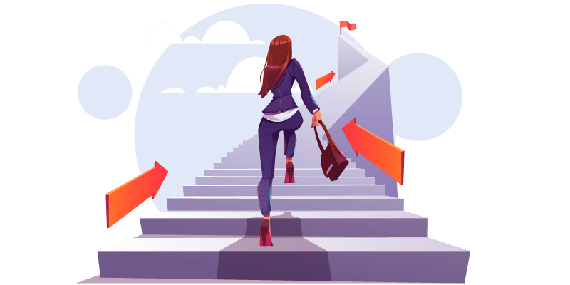 Build Career With Us Illustration